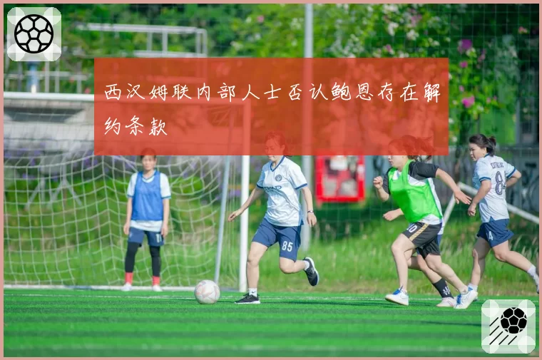 西汉姆联内部人士否认鲍恩存在解约条款